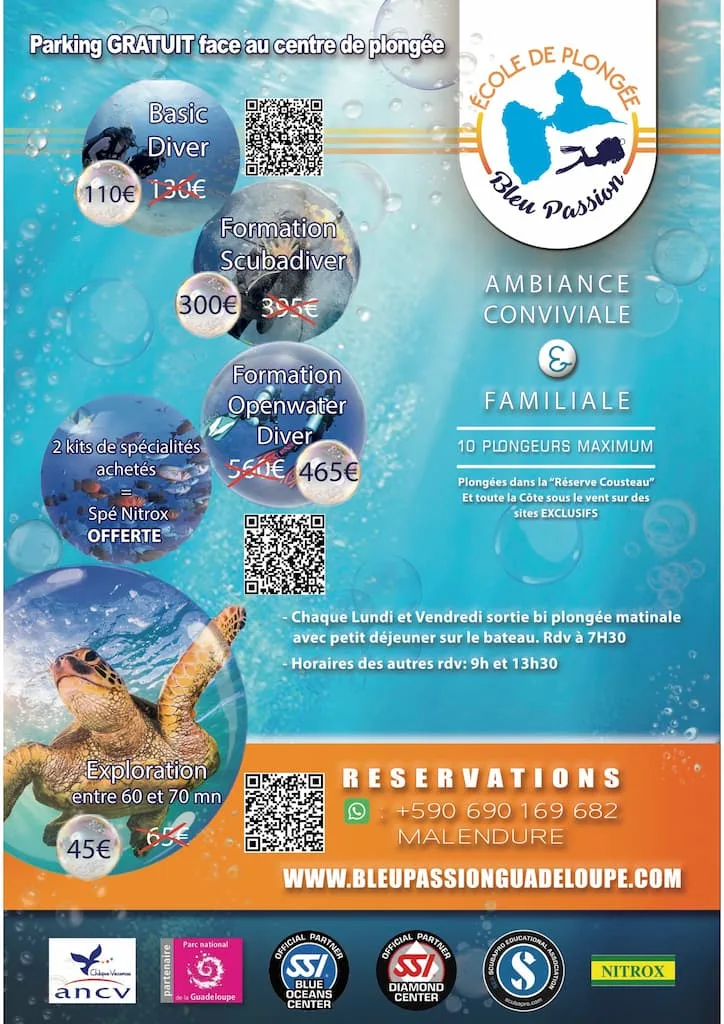 Visuel de Bleu Passion Guadeloupe