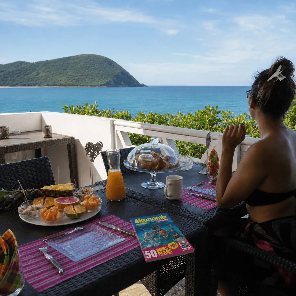Magazine gratuit ÉKONOMIZ dans un gîte en Guadeloupe
