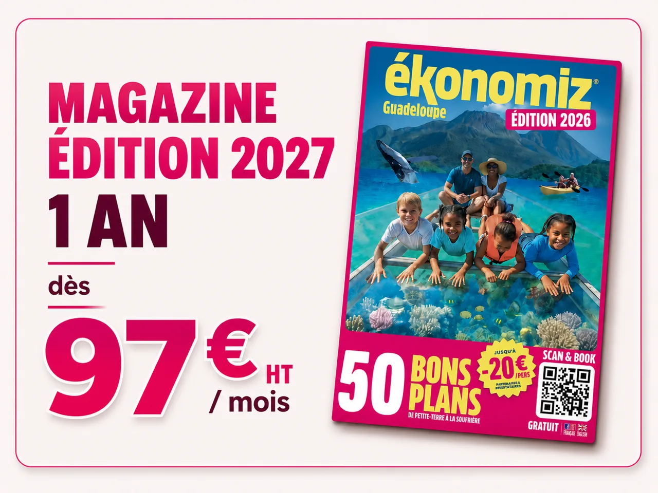 Offre MAG ÉKONOMIZ édition 2027 à partir de 97 € HT par mois