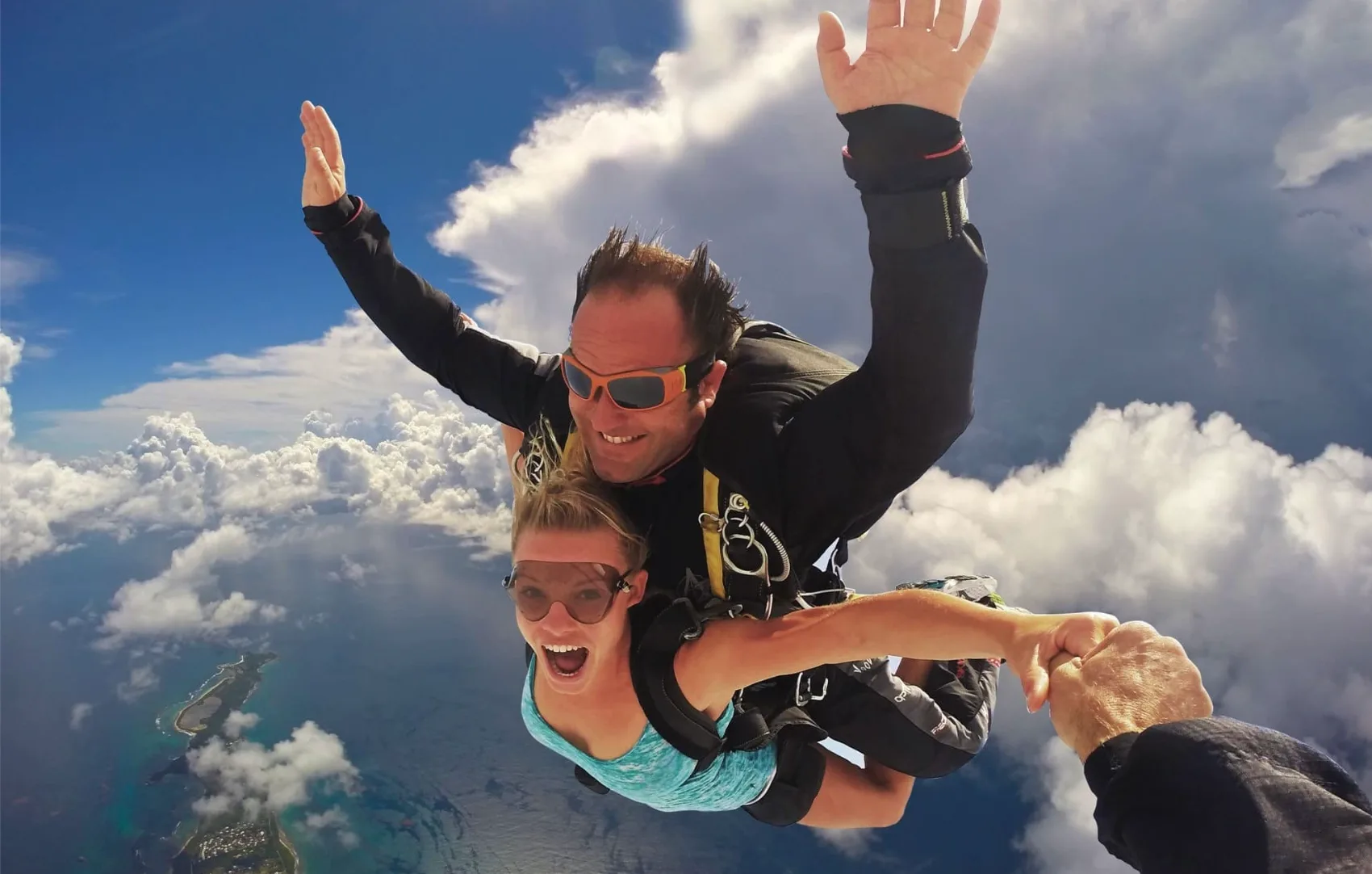 Caraïbe Parachutisme, partenaire ÉKONOMIZ